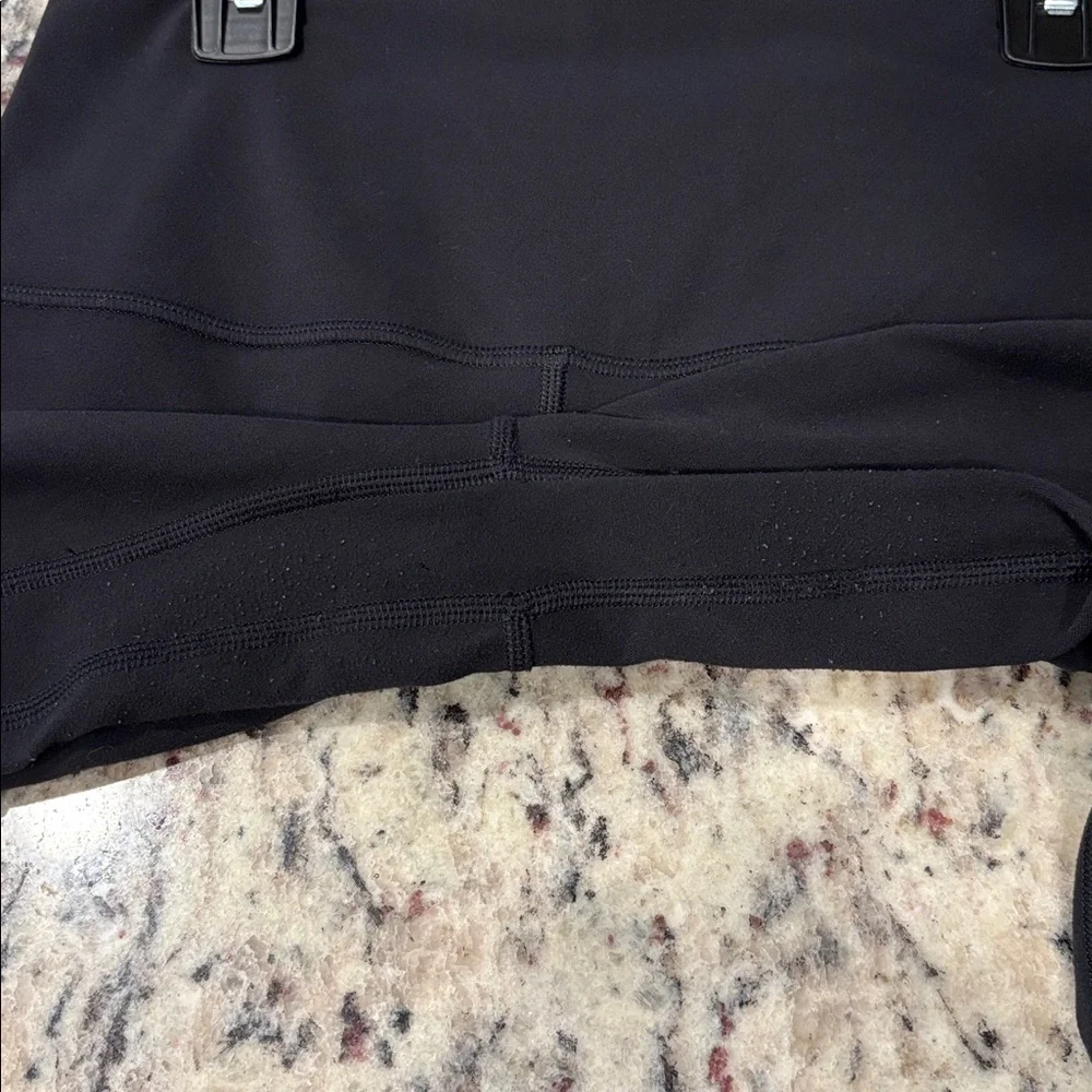 Lululemon Leggings Yoga Bottoms Casual Skinny Black White Gym Workout Athletic - Picture 6 of 11